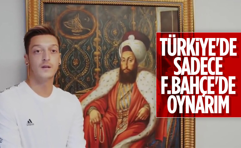 Mesut Özil: Çocukken Okocha'nın F.Bahçe formasını giyerdim