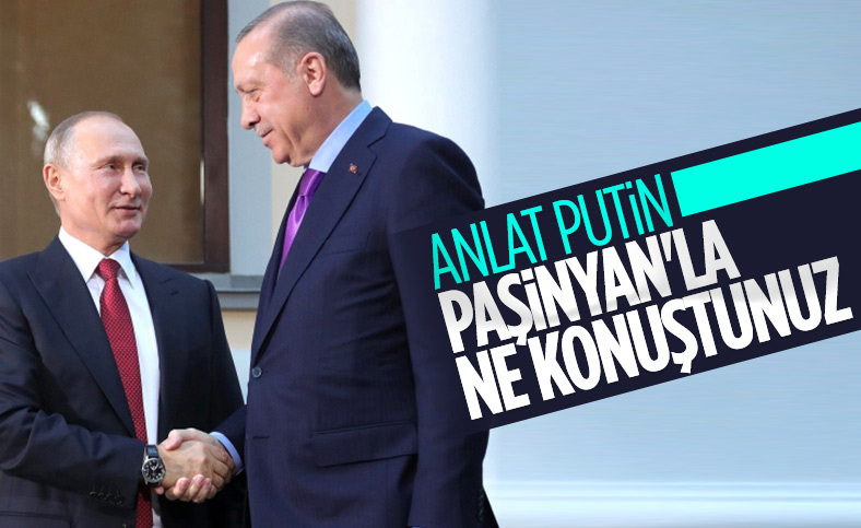 Putin, Karabağ toplantısı konusunda Cumhurbaşkanı Erdoğan'ı bilgilendirdi