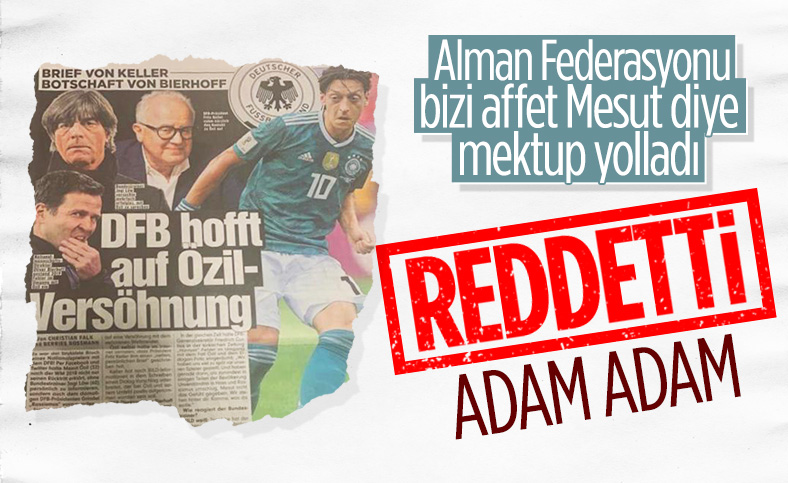 Fritz Keller'den Mesut Özil'e uzlaşma mektubu