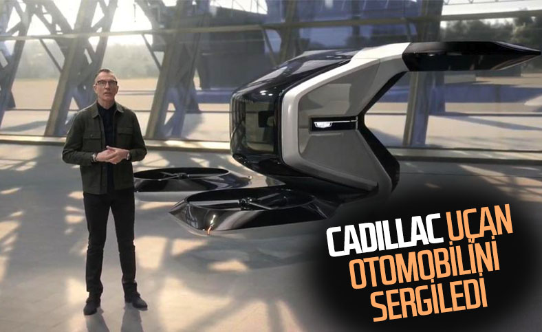 Cadillac, sürücüsüz uçan otomobilini tanıttı