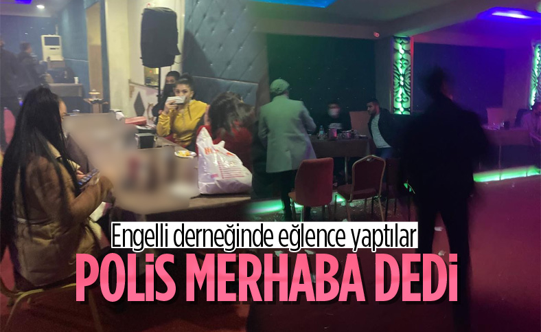 Diyarbakır'da engelli derneğinde alkollü eğlence yapıldı