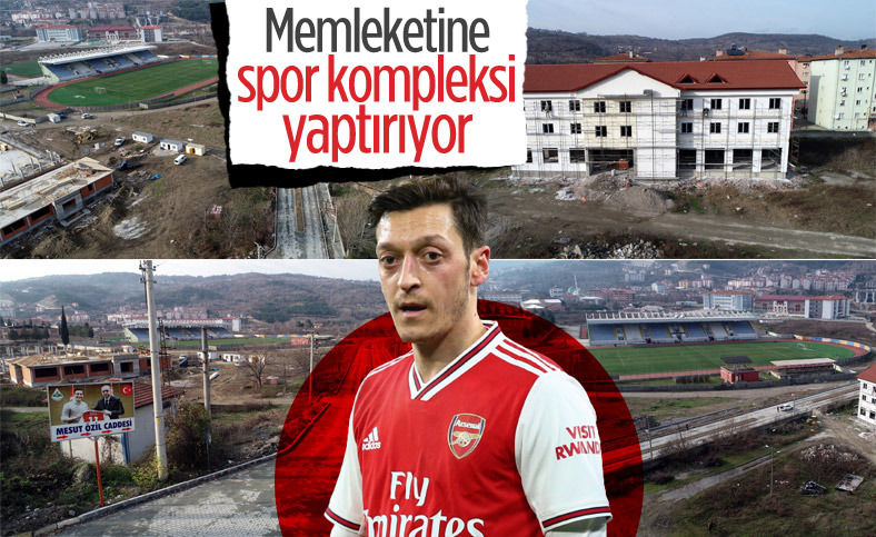 Mesut Özil'den memleketi Zonguldak'a spor kompleksi