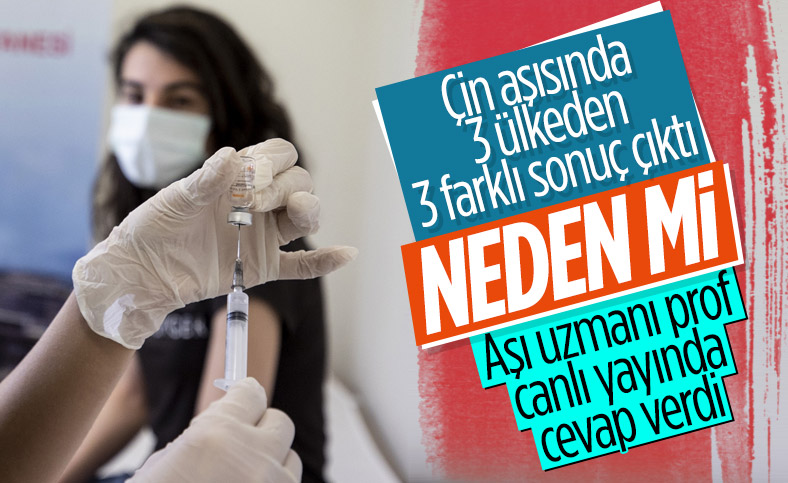 Çin aşısının 3 ülkede farklı etki göstermesinin nedeni