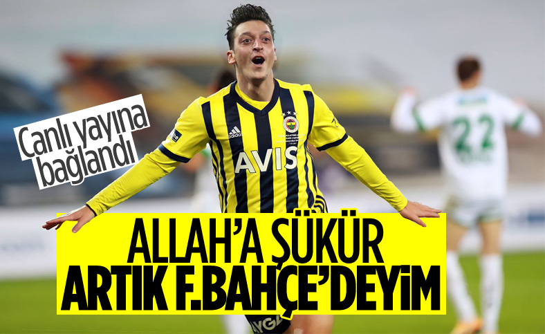Mesut Özil resmen Fenerbahçe'de