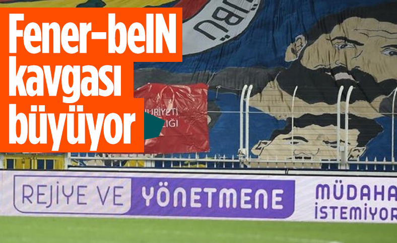 Fenerbahçe'den beIN Sports'a reklam panolu tepki