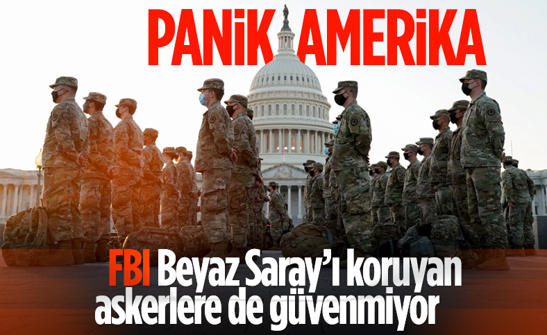 FBI, Ulusal Muhafızlar'ı güvenlik taramasından geçiriyor