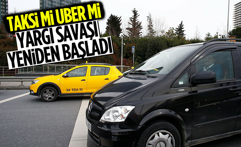 Taksicilerden Uber kararına itiraz