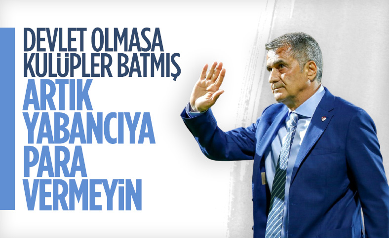 Şenol Güneş: Bugün devleti aradan çıkarırsak bir şey kalmaz
