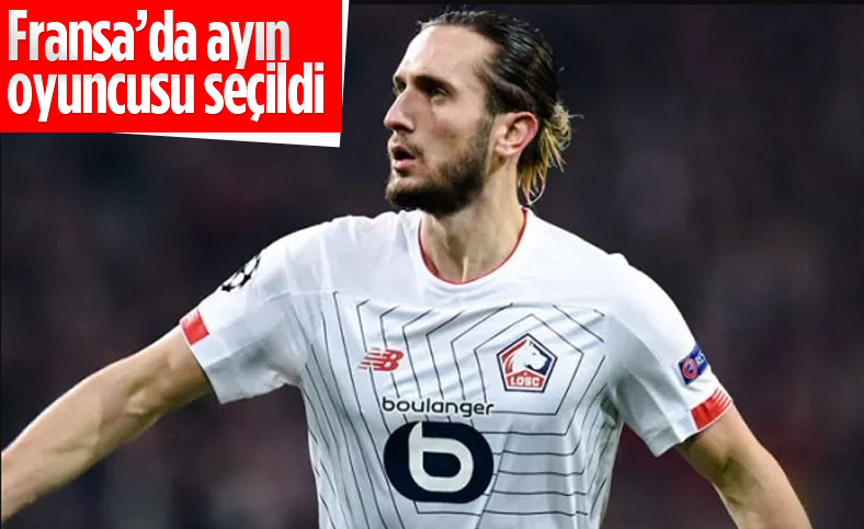 Yusuf Yazıcı Ligue 1'de ayın oyuncusu seçildi