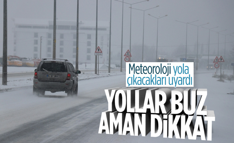 Meteoroloji'den don ve buzlanma uyarısı