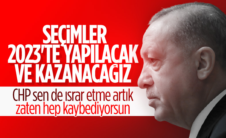 Cumhurbaşkanı Erdoğan: 2023'te seçimleri kazanacağız