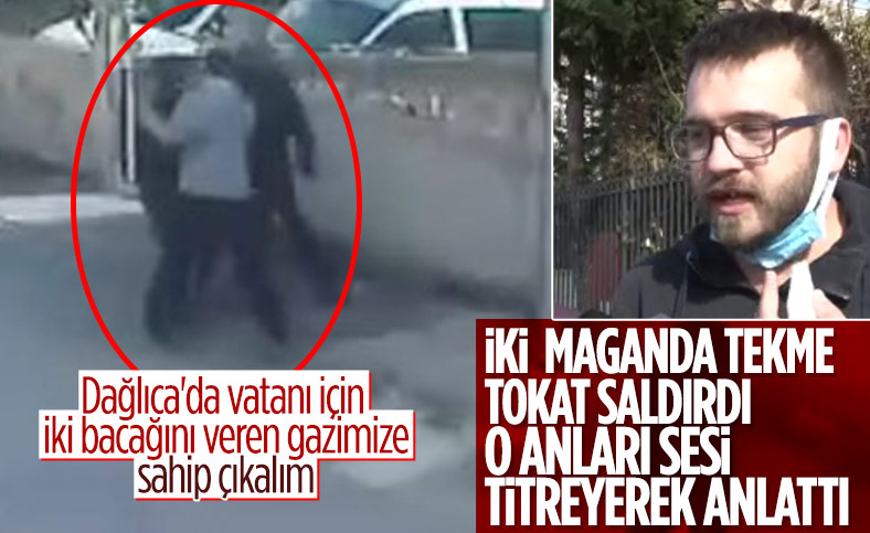 Antalya'da asansörde yük taşımayın uyarısı yapan gazi darbedildi