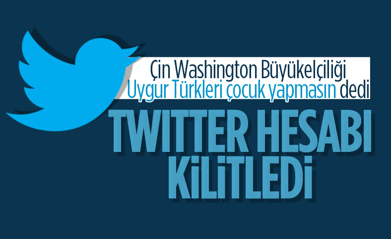Twitter, Çin'in Washington Büyükelçiliğinin hesabını kilitledi