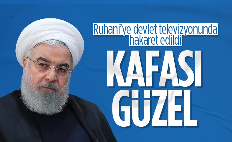 İran'da Ruhani'ye devlet televizyonunda hakaret