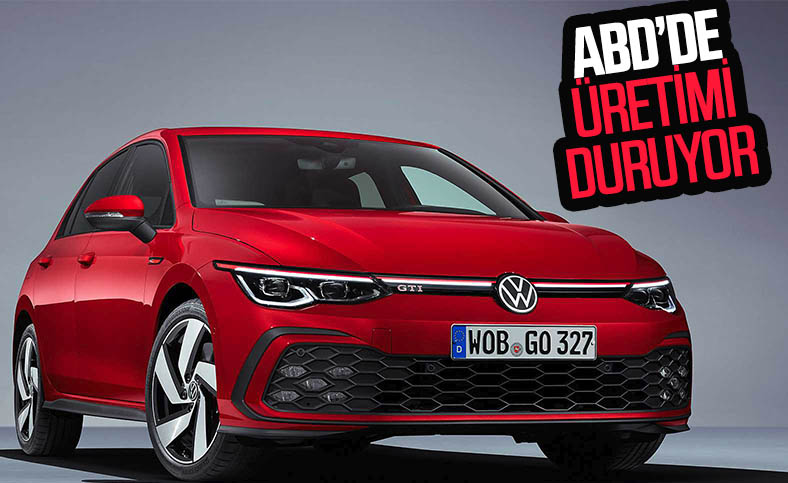 Volkswagen, ABD'de Passat'tan sonra Golf üretimini de durdurdu