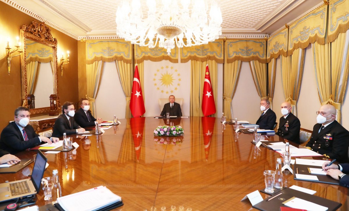 Cumhurbaşkanı Erdoğan, Dış Siyaset Kıymetlendirme Toplantısı'na başkanlık etti 1 erdogan 3979