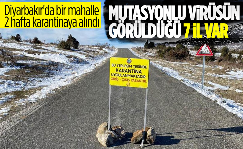 Diyarbakır’da mutasyonlu virüs tespit edildi