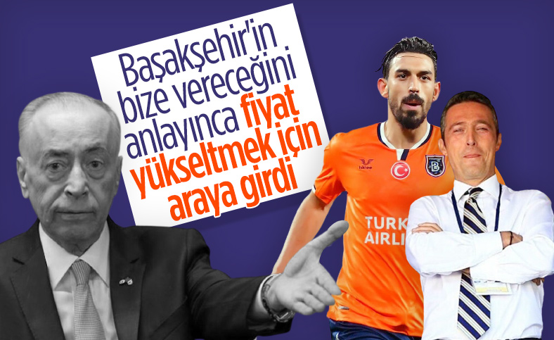 Galatasaray'dan Fenerbahçe'ye İrfan Can tepkisi