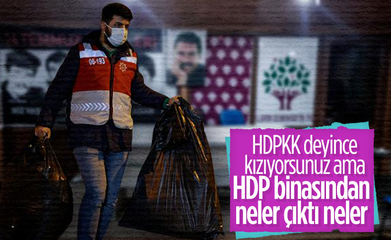 HDP Esenyurt binasından PKK'nın eğitim notları çıktı