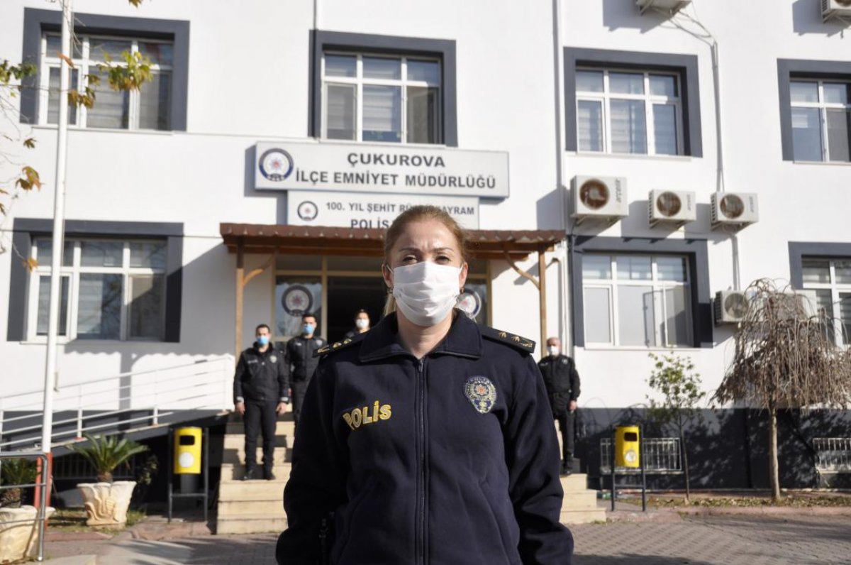 Özlem Şeker, as the father of his martyr, became the police chief of Çukurova # 3