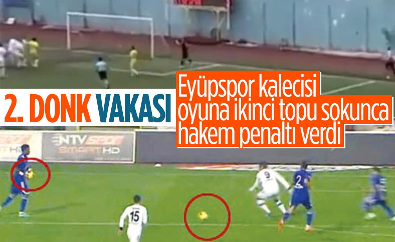 Pazarspor-Eyüpspor maçında verilen ilginç penaltı