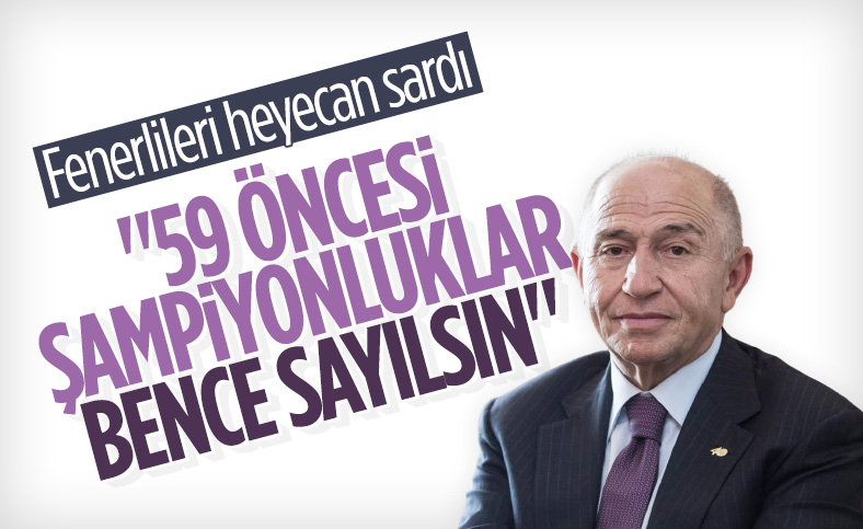 Nihat Özdemir, sayılmayan şampiyonluklar hakkında konuştu
