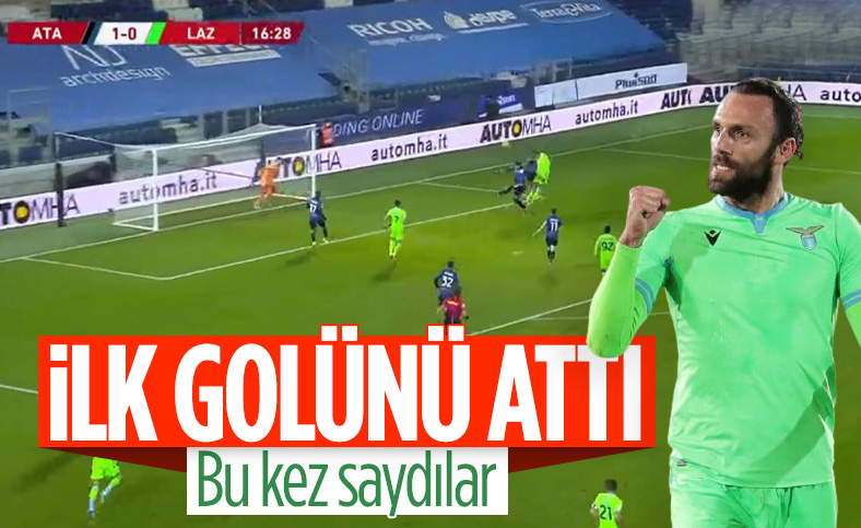 Vedat Muriç'in Lazio'daki ilk golü