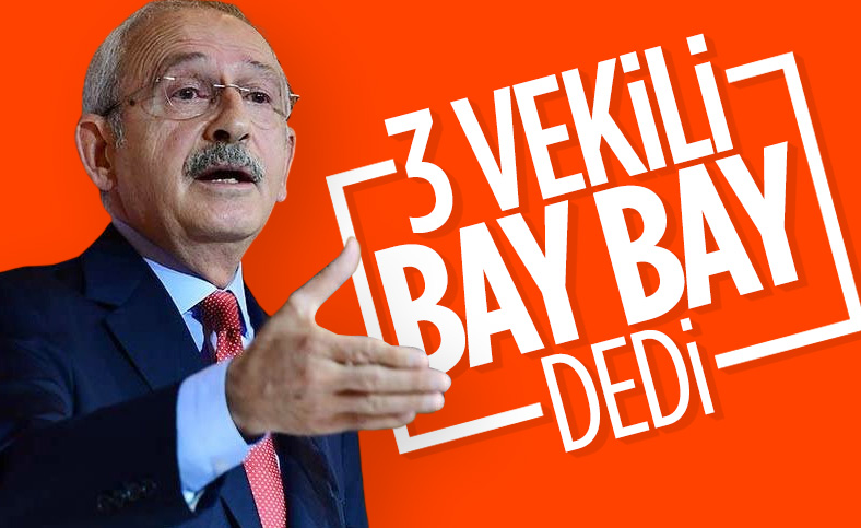 3 milletvekili CHP'den istifa etti