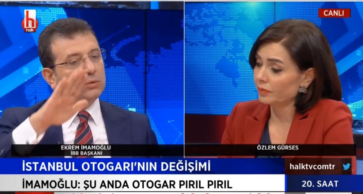 Ekrem İmamoğlu, Esenler Otogarı�nı anlattı