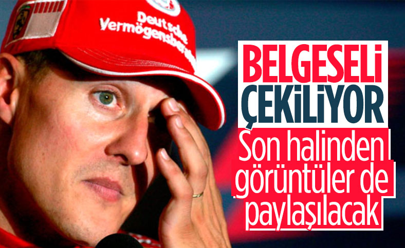Michael Schumacher'in belgeseli çekiliyor