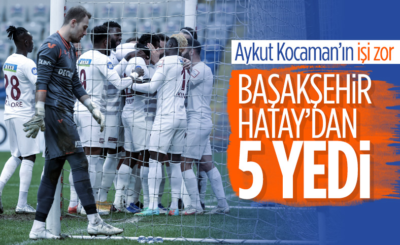 Başakşehir, Hatayspor'dan fark yedi