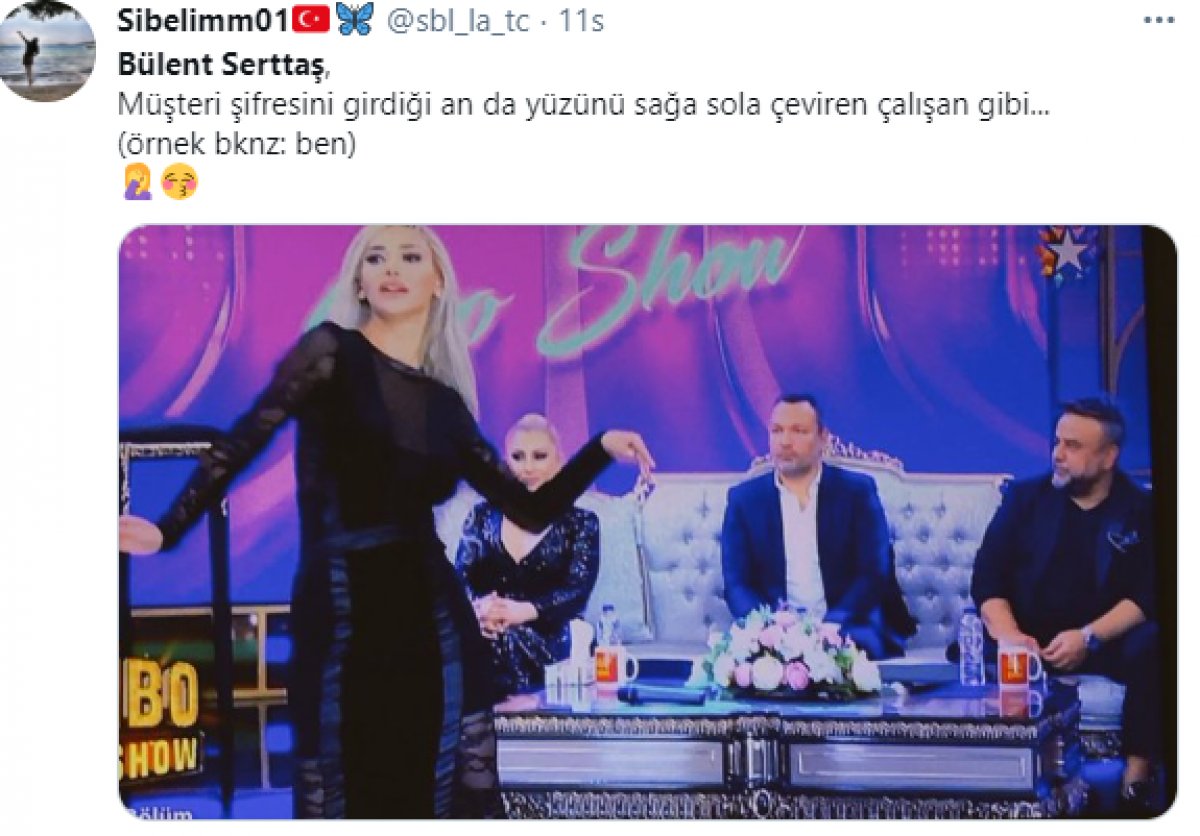 İbo Show’da oryantal Didem’i izlemeyen Bülent Serttaş ile ilgili güldüren paylaşımlar #12