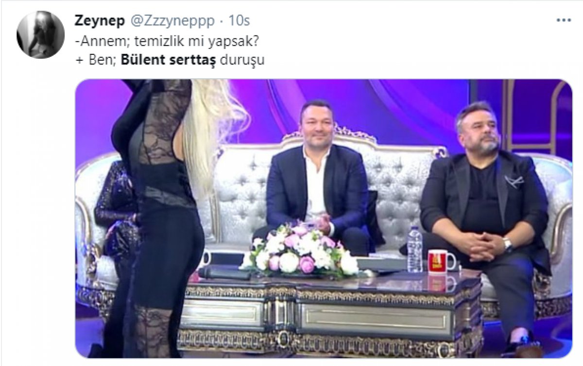 İbo Show’da oryantal Didem’i izlemeyen Bülent Serttaş ile ilgili güldüren paylaşımlar #10