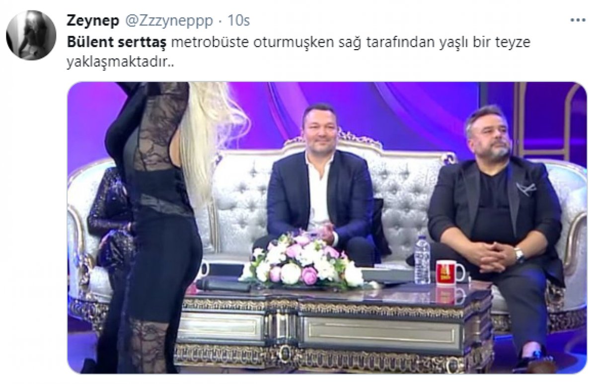 İbo Show’da oryantal Didem’i izlemeyen Bülent Serttaş ile ilgili güldüren paylaşımlar #14