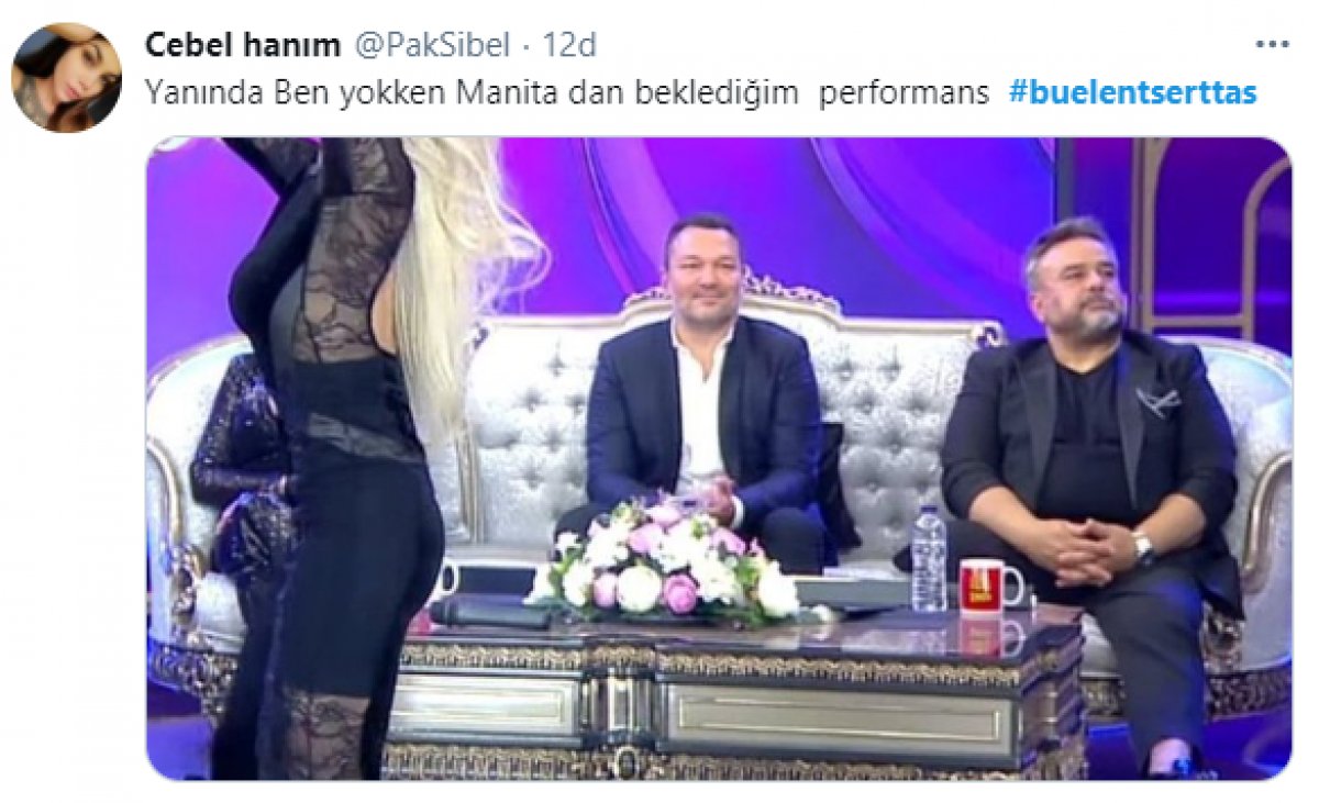 İbo Show’da oryantal Didem’i izlemeyen Bülent Serttaş ile ilgili güldüren paylaşımlar #2