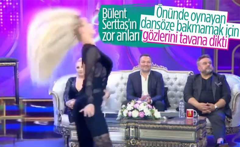 İbo Show'a katılan Bülent Serttaş, oryantali izlemedi