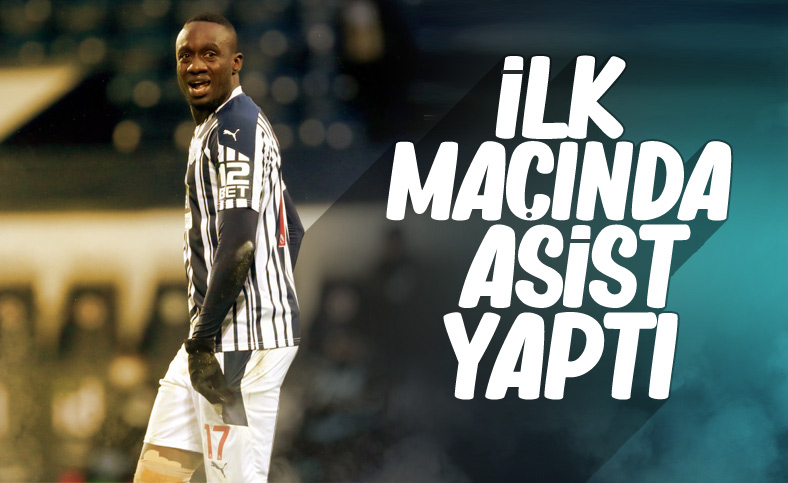 Mbaye Diagne ilk maçında asist yaptı