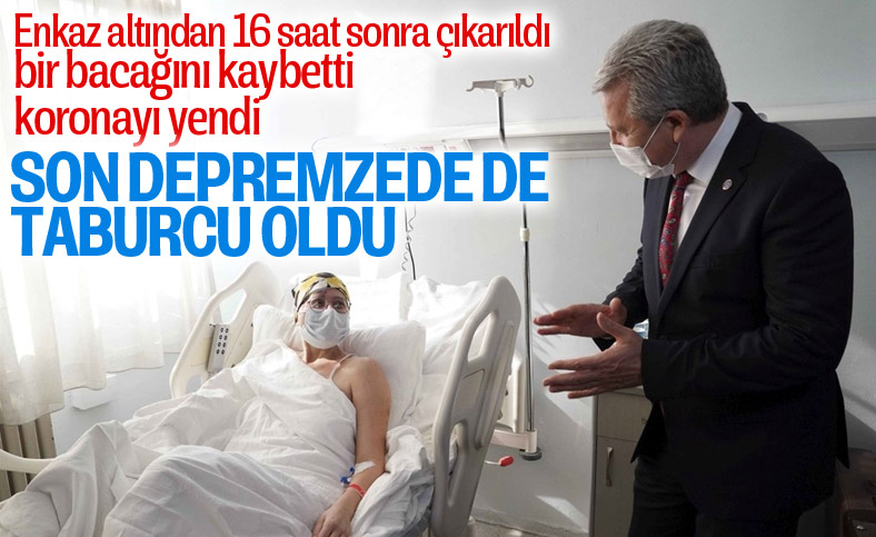 İzmir'de son yaralı depremzede taburcu edildi