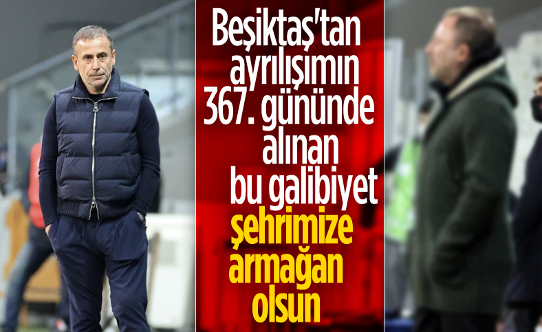 Abdullah Avcı: Galibiyet Trabzon'a armağan olsun