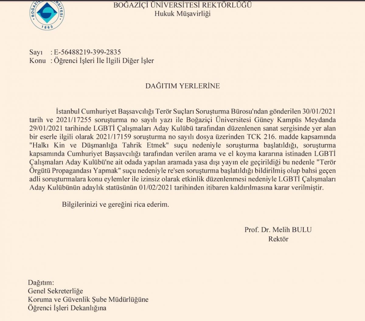 Boğaziçi Üniversitesi ndeki eylemlere destek veren isimler #1