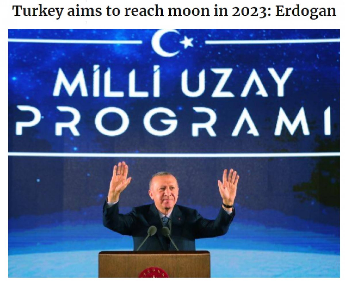 Turkey's National Space Program in the world press #7