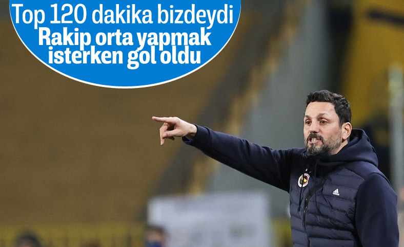 Erol Bulut: Top bizde olmasına rağmen kazanamadık