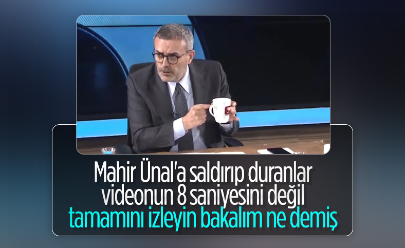 Mahir Ünal, kesilip biçilen bir video ile hedef tahtasına yerleştirildi