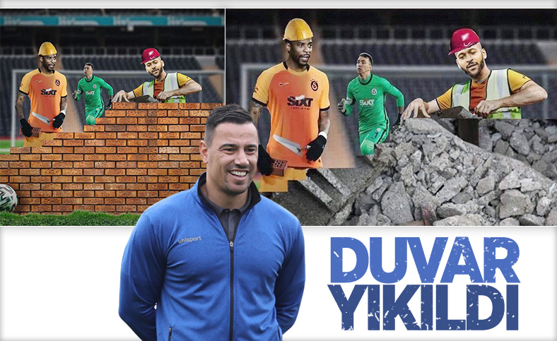 Galatasaray defansı, Alanya karşısında sınıfta kaldı