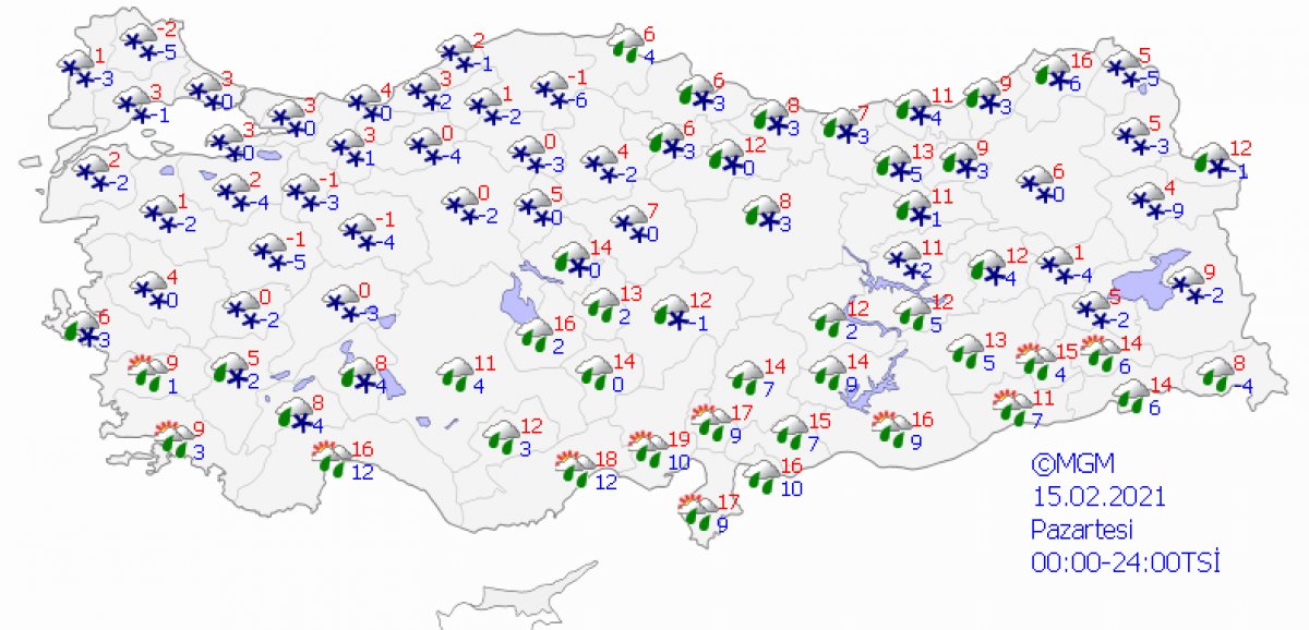 İstanbul a kar geliyor: Havalar 20 derece birden düşecek #6