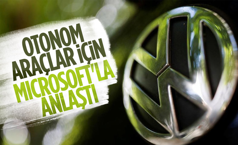Microsoft ve Volkswagen, otonom araçlar için güçlerini birleştirdi