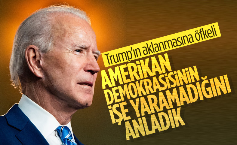 Joe Biden, Trump'ın azil yargılamasında aklanmasına tepki gösterdi