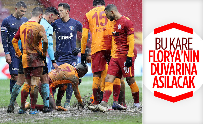 Kasımpaşa maçının unutulmaz anı Florya'ya asılacak