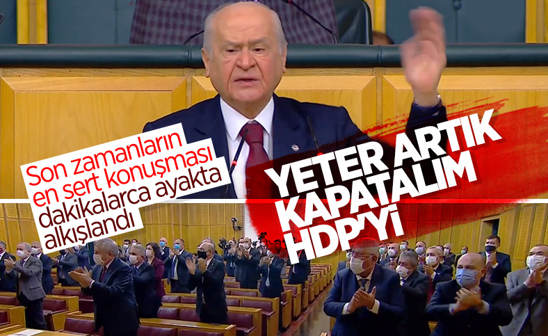 Devlet Bahçeli'den HDP'ye tepki: Bıçak kemiğe dayandı