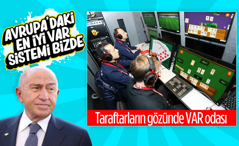 Nihat Özdemir: Avrupa'nın en iyi VAR sistemine sahibiz